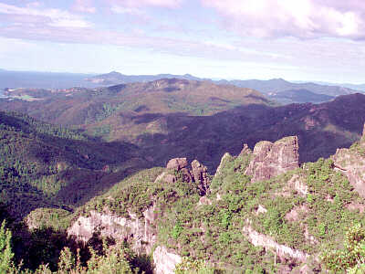 View from Hirakimata (Mt Hobson)