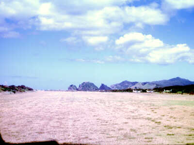 Main runway at Claris Airfield